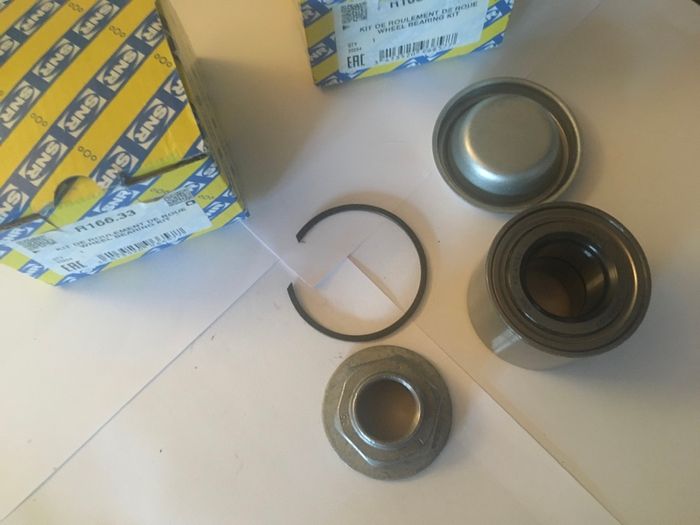 Citroen/Peugeot rear wheel bearings SNR R166.33