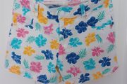 Girls Benetton Floral Shorts Age 8-9