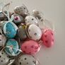 Lot of Easter Egg Ornaments Image 3