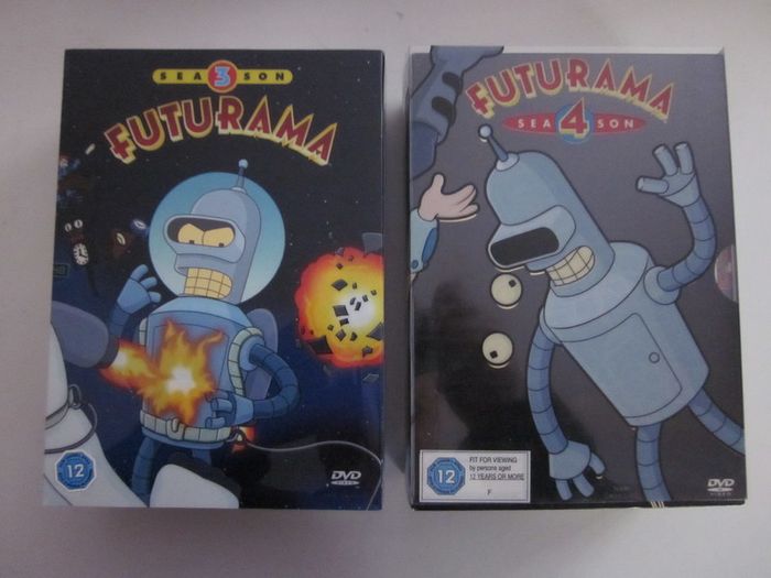 Futurama The Complete Collection 15 DVD  Set