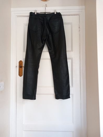 Black Leather Trousers 32" M/F