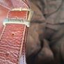 Large Vintage Leather Bucket bag Image 8