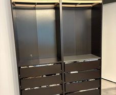 Wardrobe with no front doors