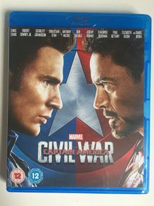 Captain America: Civil War (Marvel) [2016] Chris Evans & Robert Downey JR. [Blu-ray Movie]