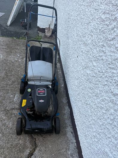 petrol lawnmower
