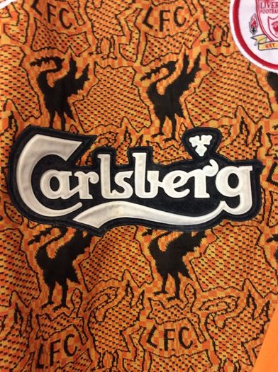 Liverpool Jersey. Official Reebok Youths / Mens Small Goalkeepers Jersey. Season 1996/1997. True Vintage. From The Time. Not A Modern Remake.