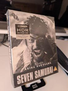 Seven Samurai 4K Blu Ray Limited Edition SEALED