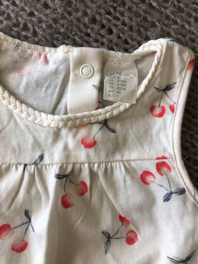 H&M baby dress/tunic 9-12 months