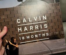 calvin harris 18 months 12" vinyl album