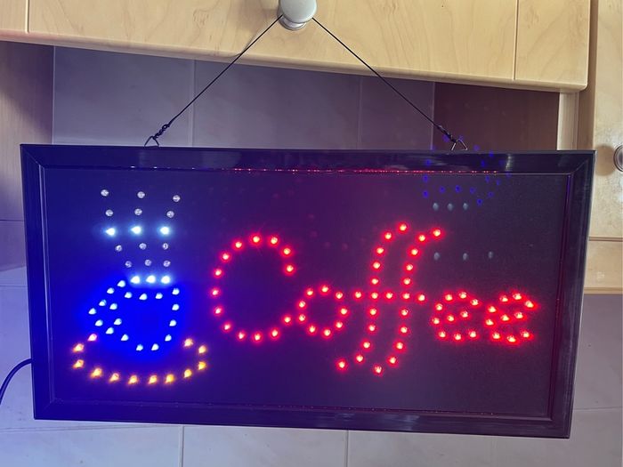 Restaurant Coffee shop led light sign