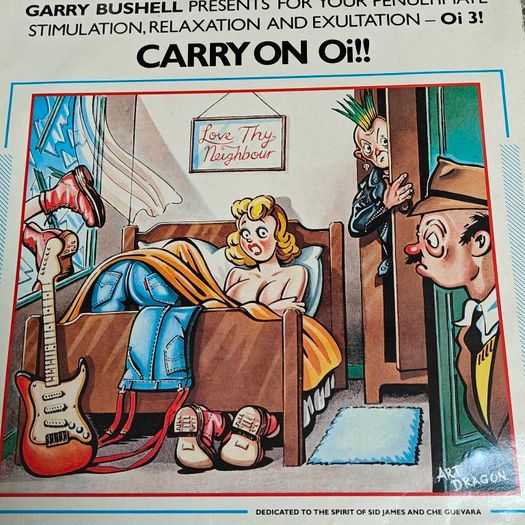 Carry on Oi compilation, orig copy Punk Skinhead Oi