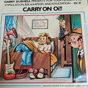 Carry on Oi compilation, orig copy Punk Skinhead Oi