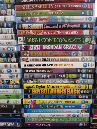 Huge Irish Themed Dvd Movie Collection + Tv Shows, Comedy, Music Some Rare