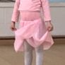 Ballet pink leotard and crossover Image 3