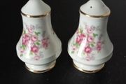 Royal Albert "Rose" Salt and Pepper Shakers