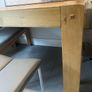 Solid wood country kitchen style table Image 6