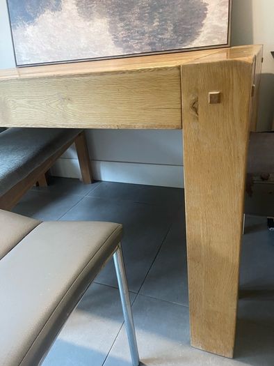 Solid wood country kitchen style table