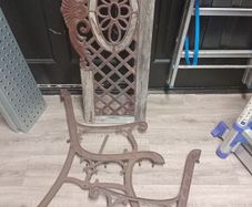 free garden bench frame