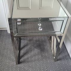 mirror side table
