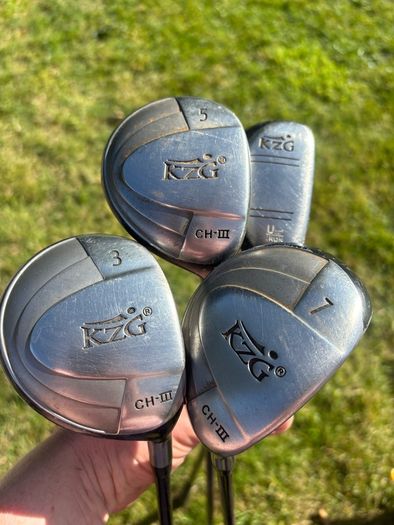 Used Golf Clubs KZG Iron/Woods set TaylorMade Putter