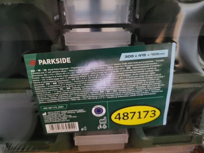PARKSIDE Small Parts Organiser NEW drawers for crafting components etc