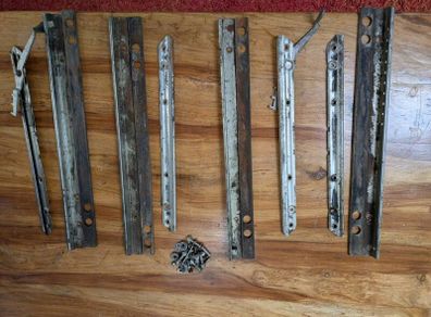 Seat rails for an MGB roadster 1970's