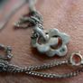 Vintage Sterling Silver 925 Pendant Necklace 3,8g length - 18" Image 4