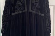 Black Velvet Dress size 12-14