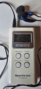 Roberts Sports 995 Stereo Walkman radio with Presets