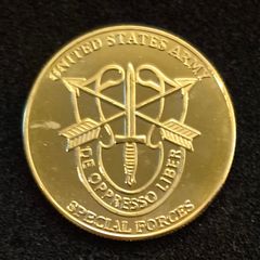 United States , Special Forces , commerative coin.