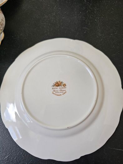 Rare Royal Albert Bone China "September Song" Coffee Pot Set
