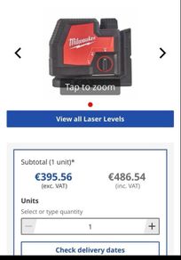 milwauke laser level