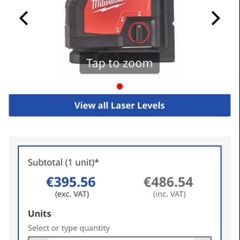 milwauke laser level