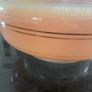 Vintage Original 1970s pink  Glass Hanging Lamp Shade Image 3