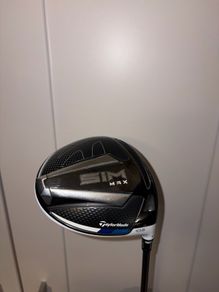Taylormade Sim Max Driver 10.5 Hzrdus Smoke 6.0 (Stiff Flex)