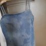 zara denim and lace dress Image 2