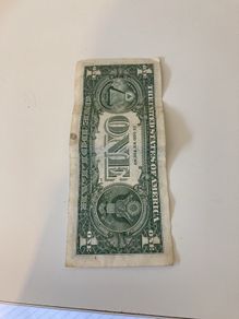 One dollar bill USA