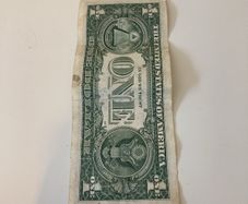 One dollar bill USA