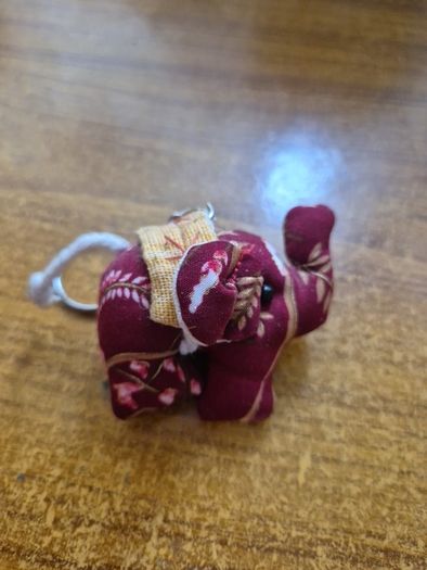 Vintage Elephant Keyring