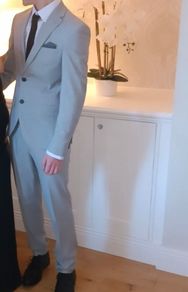 Marks and Spencer suit and shirt