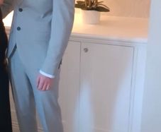 Marks and Spencer suit and shirt