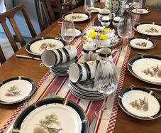 MINT UNUSED 34 Pc Vintage Noritake Keltcraft Tranquil Glen 9188 China Dinner Service Made in Ireland
