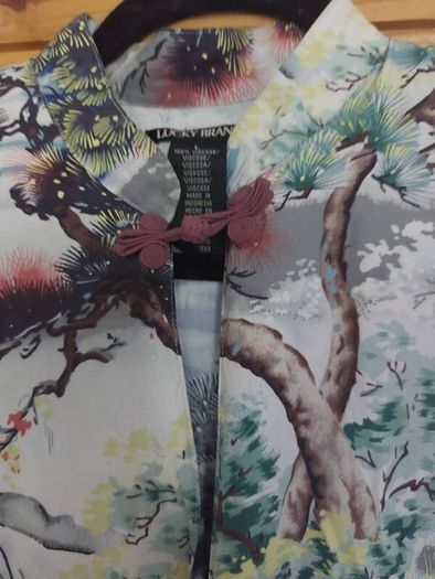 Oriental mini dress/top (free post)