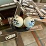 Subbuteo F.A Premier League Trophy and 2 Premier League Mitre Balls Black Scoreboard Image 5