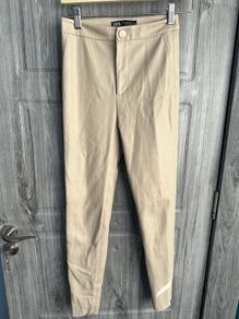 Zara Cream Trousers - XS