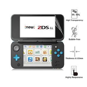New Nintendo 2DS XL Tempered Glass Screen Protector Console Protective Cover