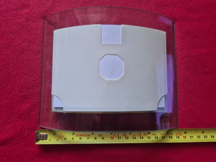 Curved Glass Photo Frame