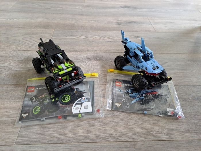Lego Technic monster trucks