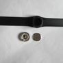 Slap-on Watch - Black Rubber Band Image 4