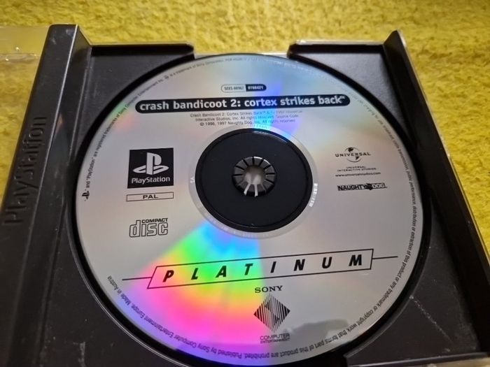 Crash Bandicoot 2 PlayStation1 Ps1 PlayStation2 Ps2 games Original